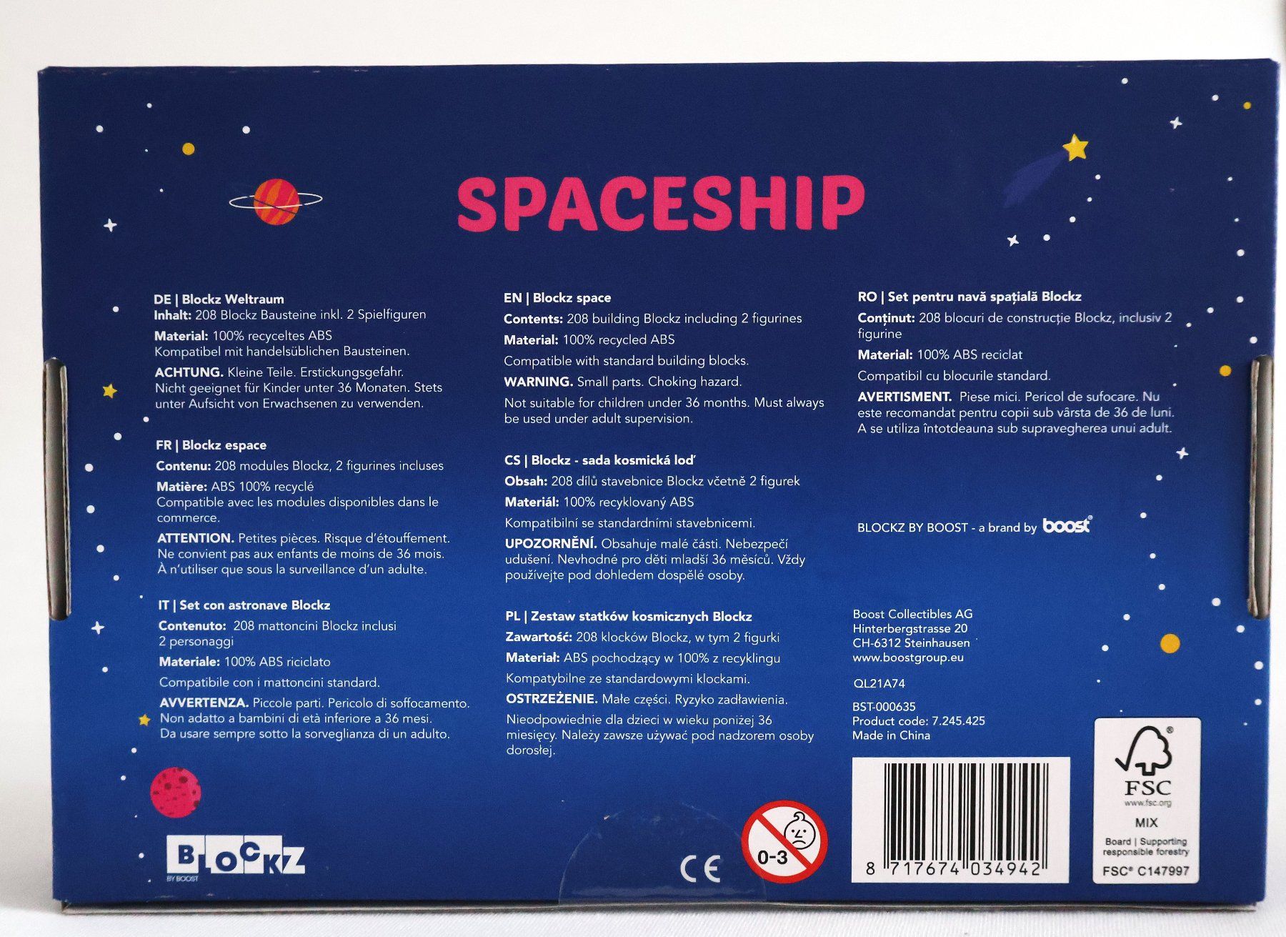 Coop Giocattoli: Spaceship, Plüsch & Schale - von Coop – Nuovo e nell'imballaggio originale da Mauren venduto da Yeelen 2