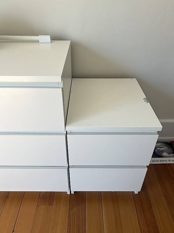 Ikea Commodes: Kommode weiss IKEA Malm 4 Möbel – D'occasion à Dietikon par amb_bm6m 2