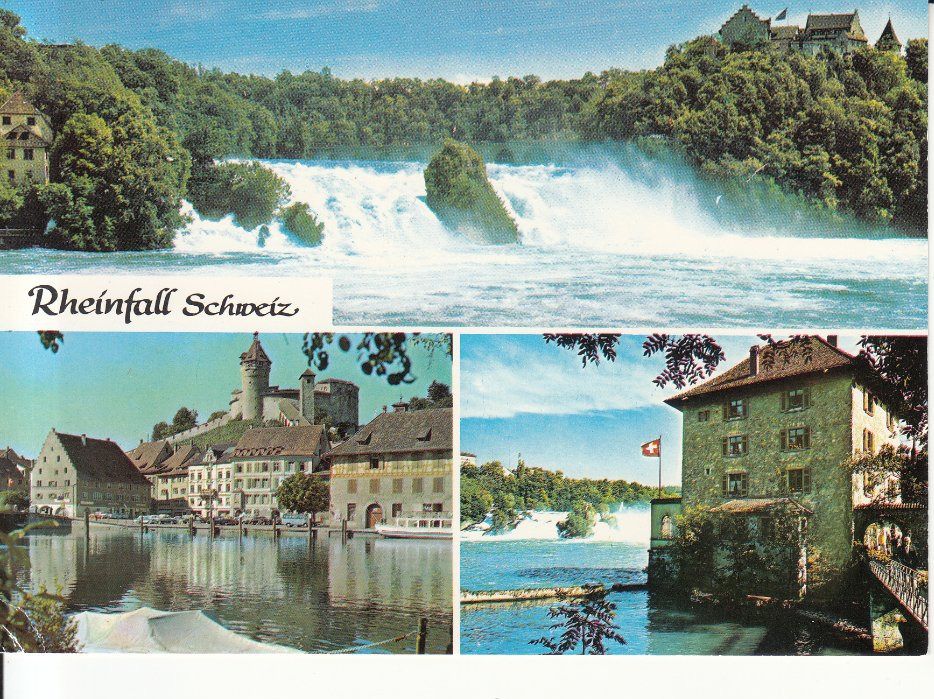 Cartoline postali: Rheinfall ca. 1970 – Usato da Bürglen TG venduto da StampGraf