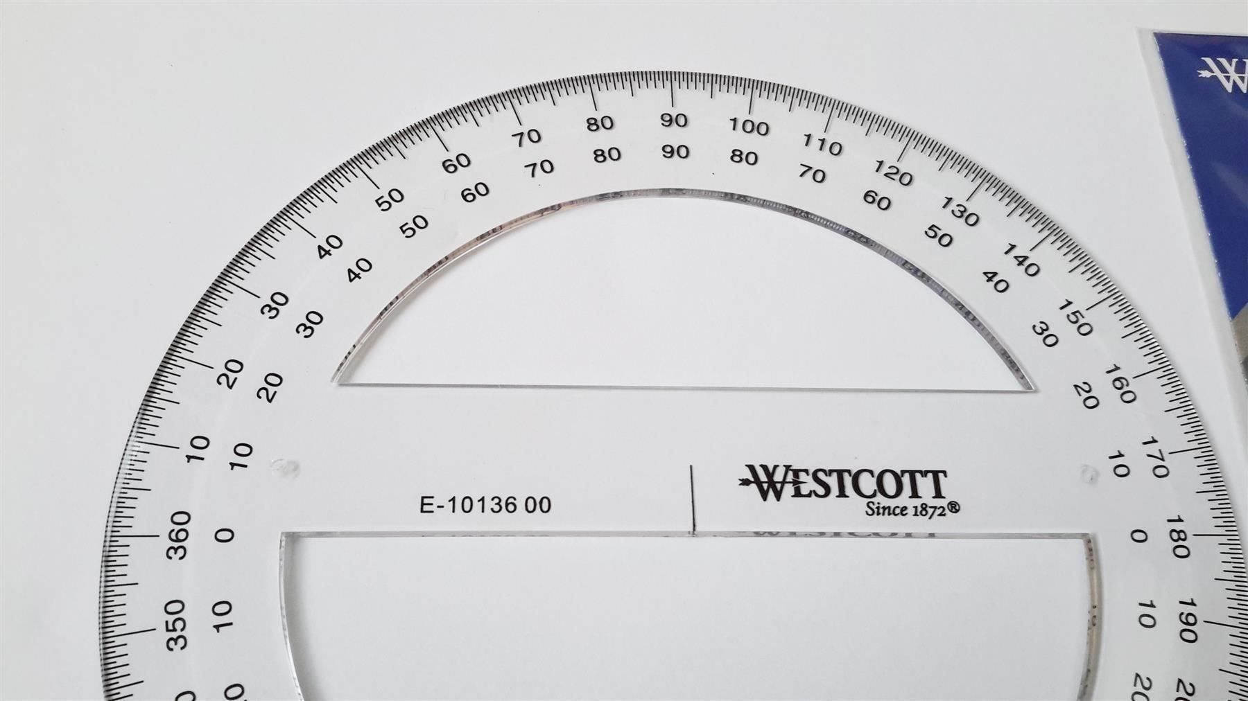 Schablonen: Schablone Winkelmesser 360 Grad, 150 mm – Neu und originalverpackt aus St. Gallen von cointec 5
