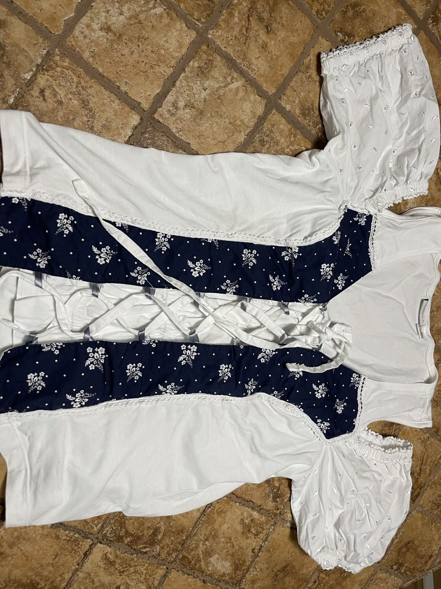 T-shirt: Asmara top di cotone con pizzo-M/L – Nuovo (secondo la descrizione) da Gordevio venduto da LanaZimm 8