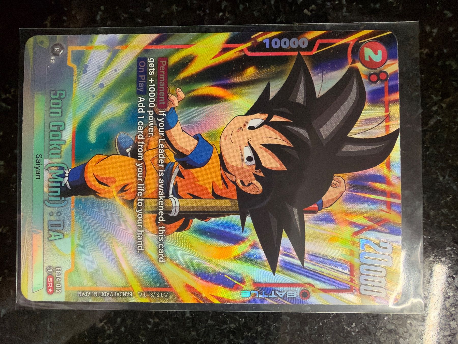 Dragon Ball Fusion World Son Goku Mini DA Karte neuwertig (Neuf (Voir ...