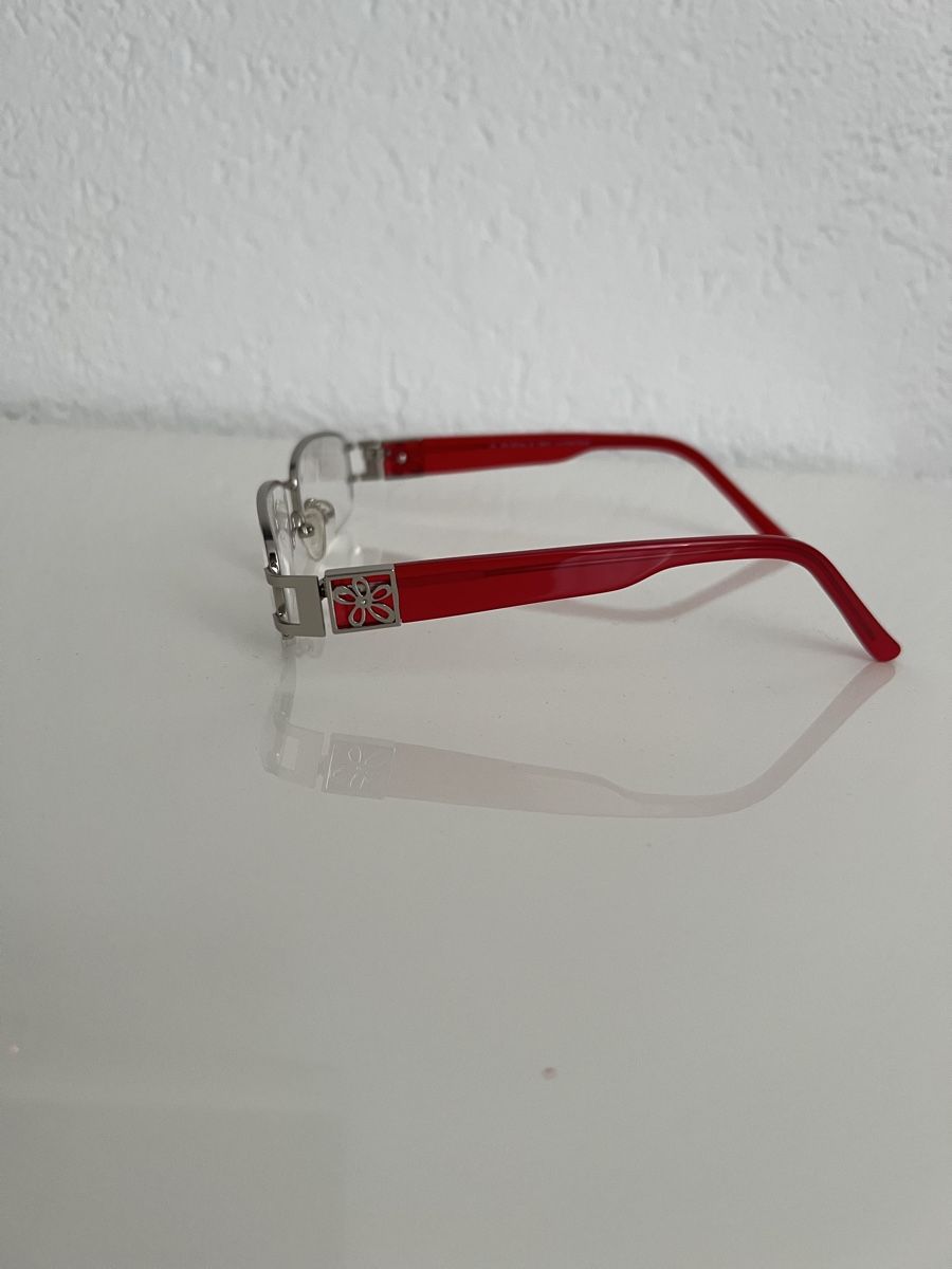 Brillen & Gläser: Rote SV Silva di Vang Brille, +1.00 Dioptrie – Neu und originalverpackt aus Chur von ZATO 1