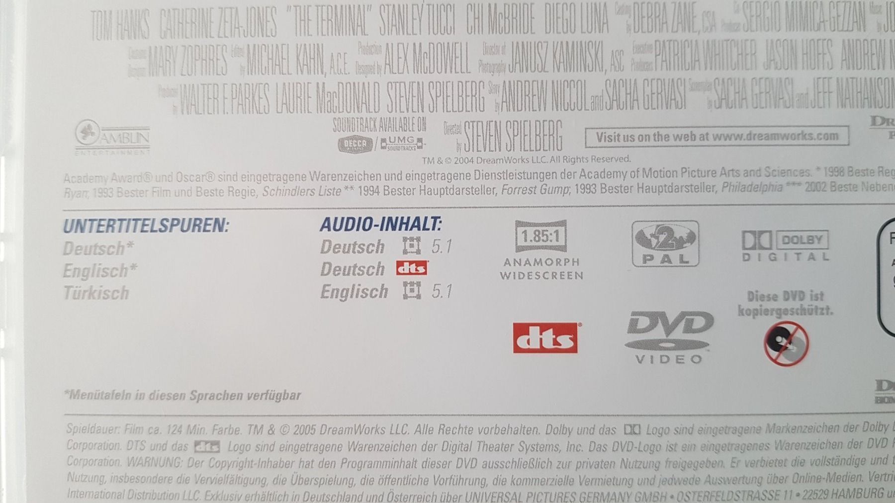 Tous les DVDs: DVD Terminal / Tom Hanks – D'occasion à Oetwil am See par fineli2 1