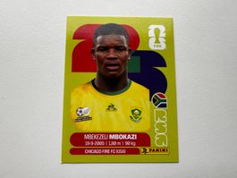 FIFA Sticker Mbokazi 2026 Panini RSA 6