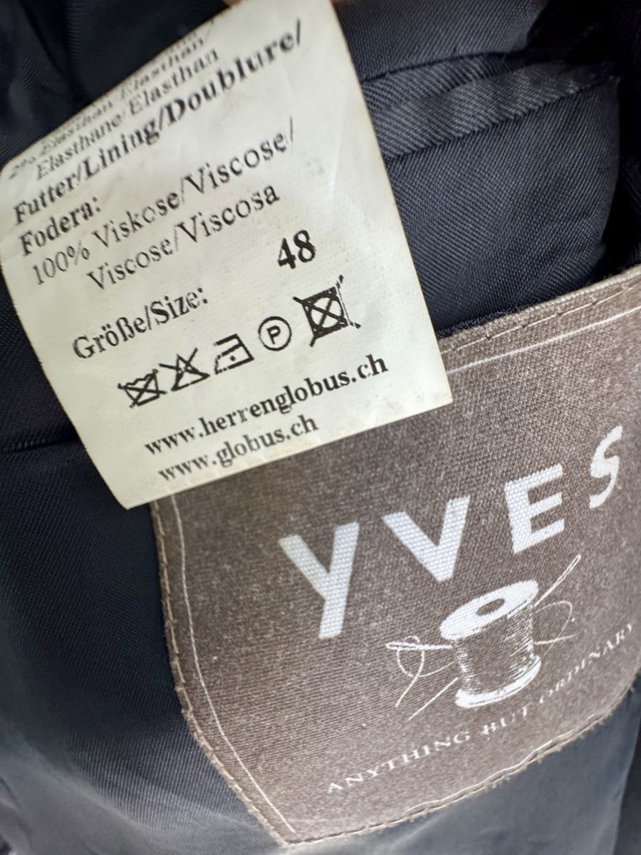 Completi: Eleganter Anzug in Schwarz Grösse 48 – Usato da Erlenbach ZH venduto da Schoppersparadise 2