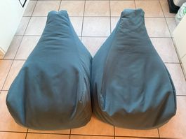 2 Stück hochwertige Sitzsäcke, wie neu.