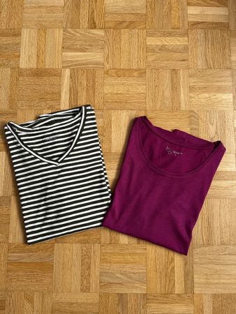 Naturaline & MOD T-Shirt Set Gr. S Baumwolle/Modal