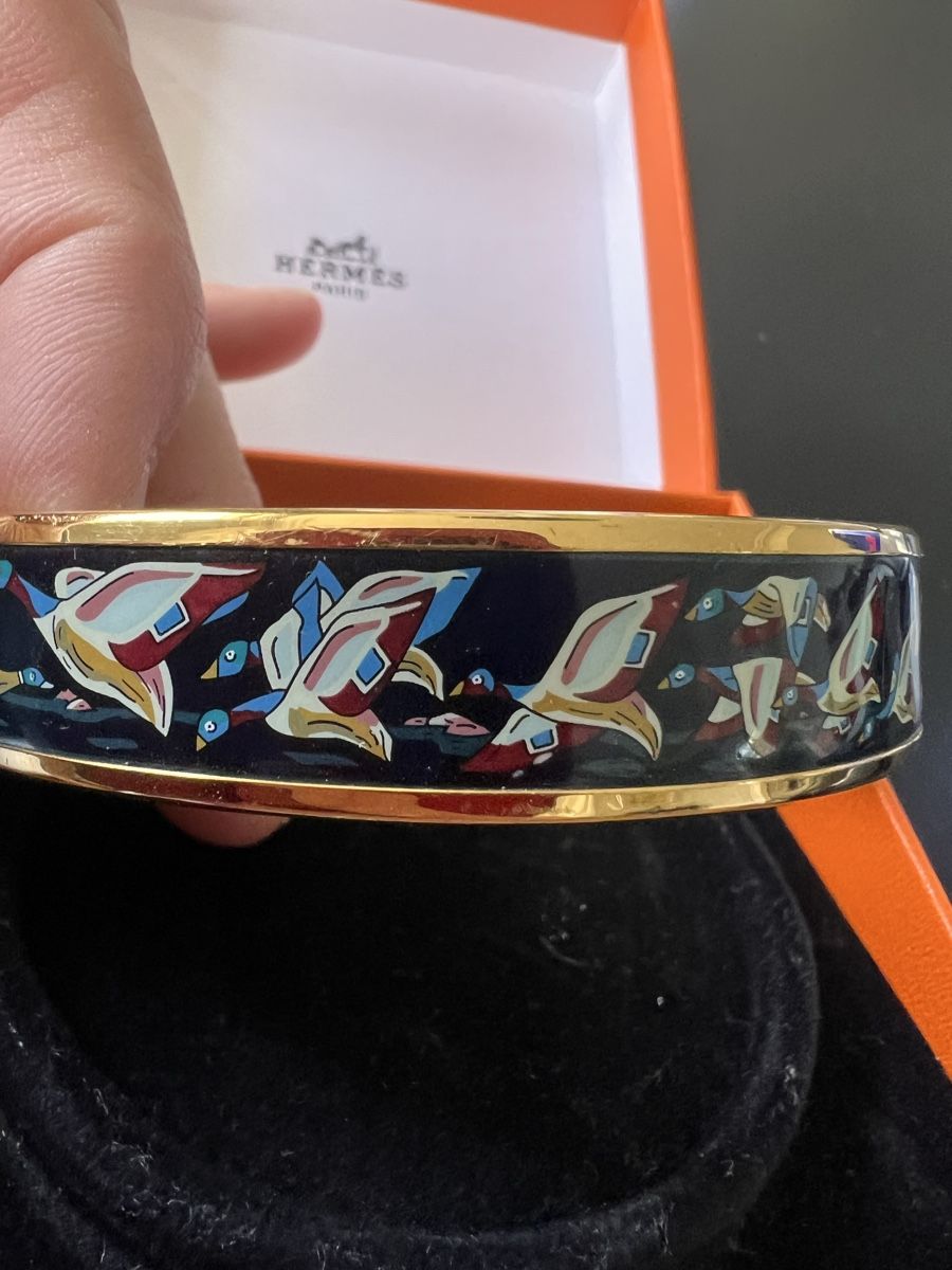 Hermès Bracciali & Braccialetti: Hermès Armreif, Entenmotiv – Usato da Solothurn venduto da Brini06 1