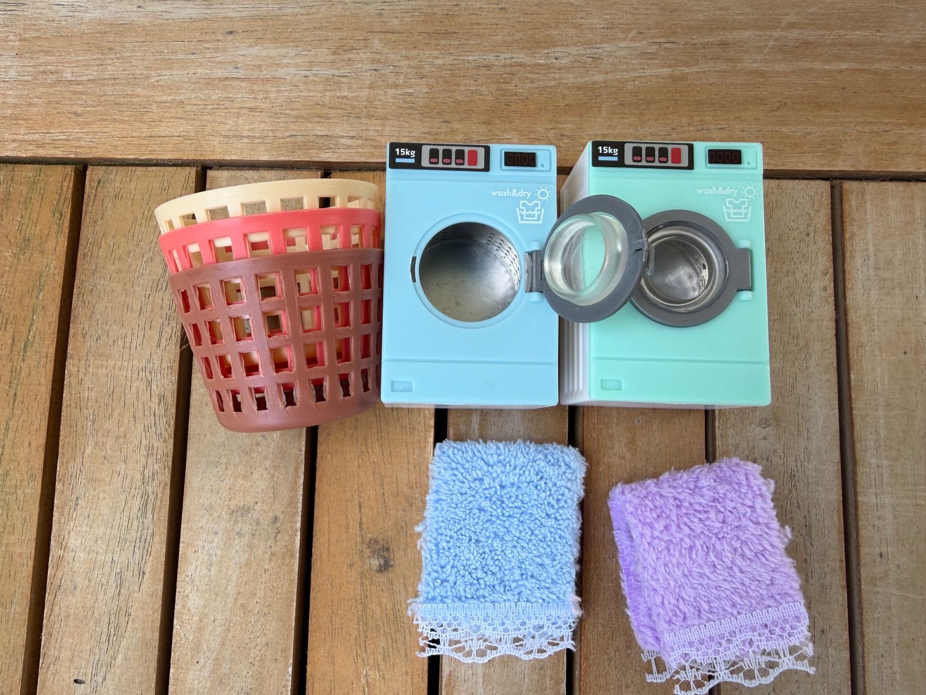 Puppenhäuser & -möbel: Puppenhaus-Waschküche-Set – Neu (gemäss Beschreibung) aus Richterswil von binchen03 4
