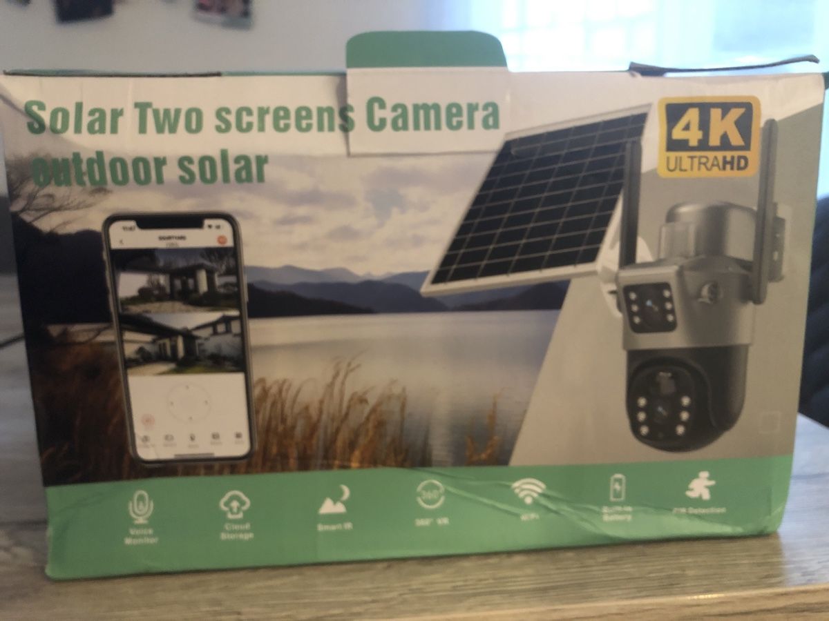 Videocamere: Solar two screens Überwachungskamera – Nuovo (secondo la descrizione) da Altikon venduto da flenni