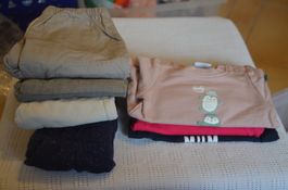 TAILLE 62-68 KLEIDERPAKET - 4 HOSE+2 PULL + BODY