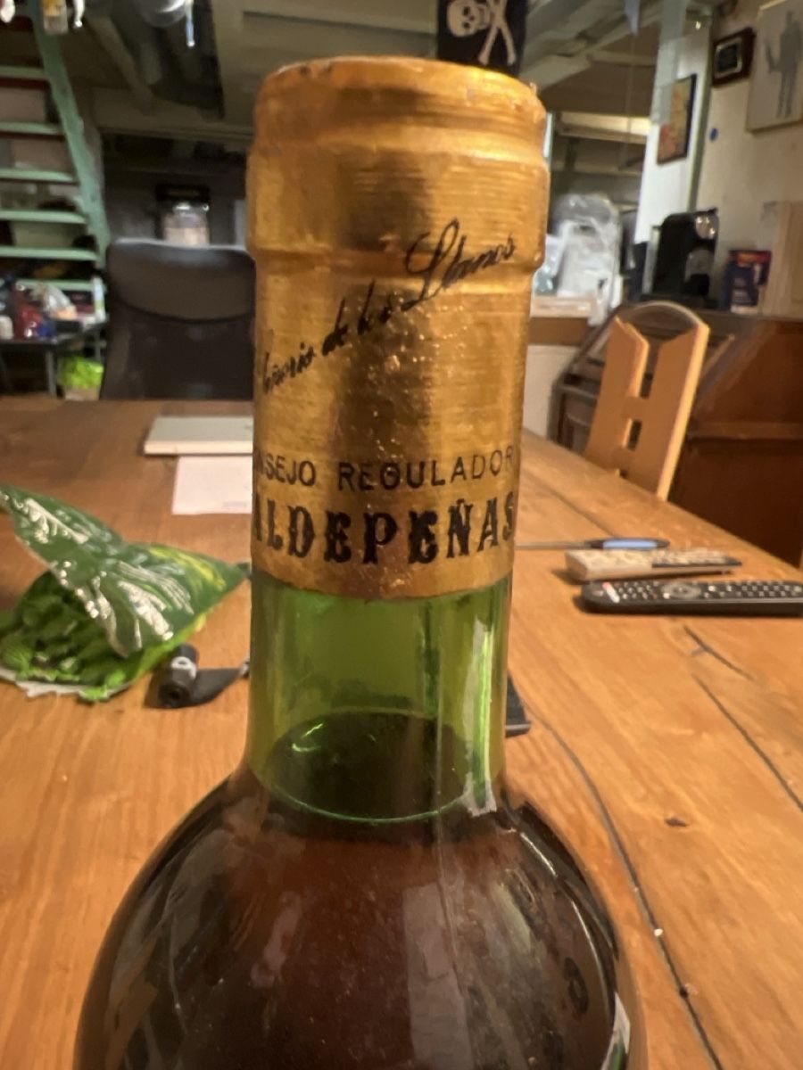 Vino: Spanischer Wein 1970 Valdepenas Llanos – Nuovo (secondo la descrizione) da Rorschach venduto da TimelessTrading 2
