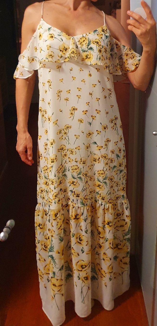 Zara Vestiti: Maxi Kleid Zara Grösse 34 – Usato da Stansstad venduto da InStyle8 7