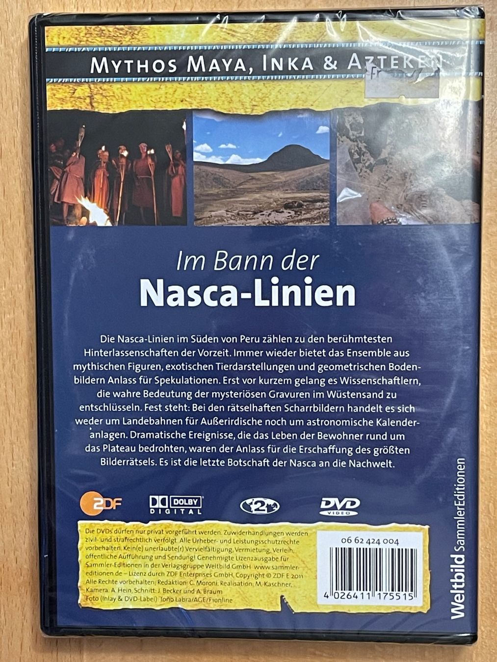 Tutti i DVDs: Im Bann der Nasca-Linien – Nuovo e nell'imballaggio originale da Rüti ZH venduto da alumedien 1