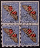 172 PJ VB Bern 3 Bundeshaus 17.4.58 ss Zentrumsstempel
