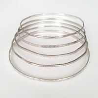 Armreifen 925 Sterling Silber Set 5 stück