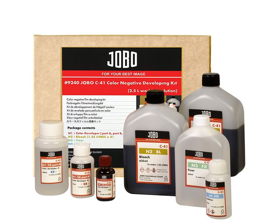 JOBO C-41 Entwicklungskit 3-Bad Prozess 2.5 Liter (Neu und ...