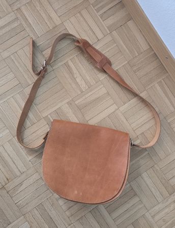 Leder Handtasche 