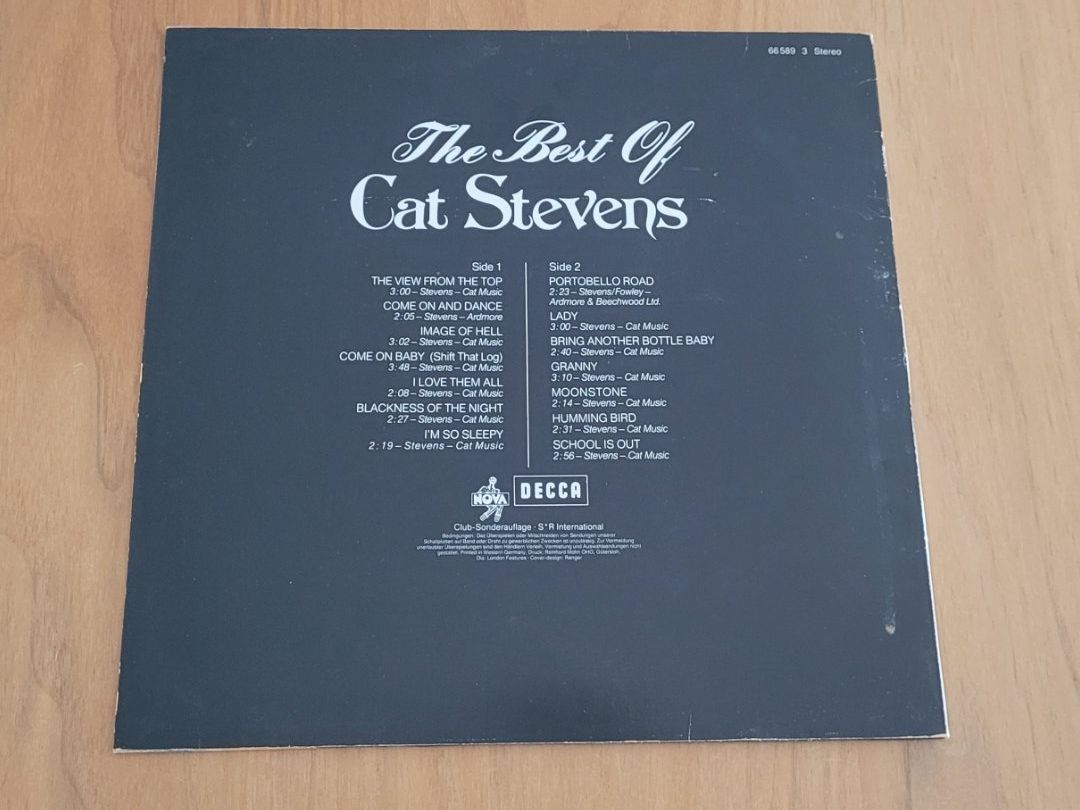 Vinyles: LP  Cat Stevens – D'occasion à Martigny par MZ-67 1