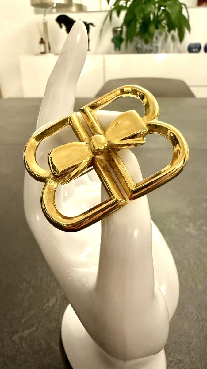 Balenciaga Broschen & Nadeln: Broche vintage Balenciaga dorée – Gebraucht aus Nyon von stylevintage79 3