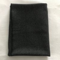 Stoff Mischgewebe Wolle/Polyester schwarz/weiss 94x155cm