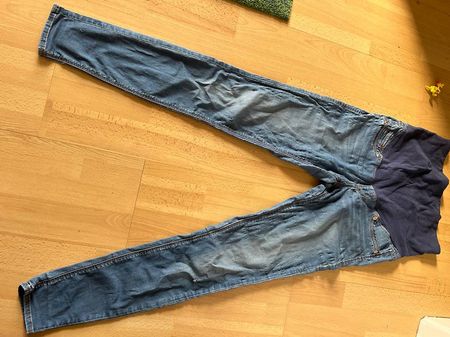 Jeans Schwangerschaftshose lang 36 und kurz 40