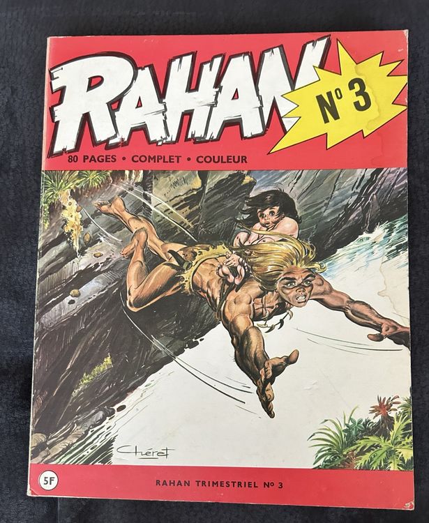 EO 1976 RARE Rahan N° 22 + André Chéret + Roger Lecureux L'île Des