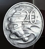 AUSTRALIEN 20 CENTS 1967