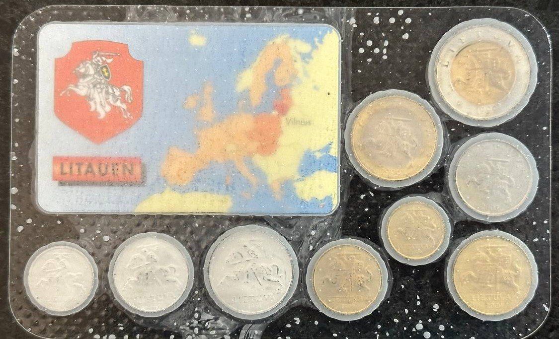 Alle Münzen: Litauen Euro-Starterkit 2004, Komplettsatz, – Gebraucht aus Beringen von Mantafisch1 1