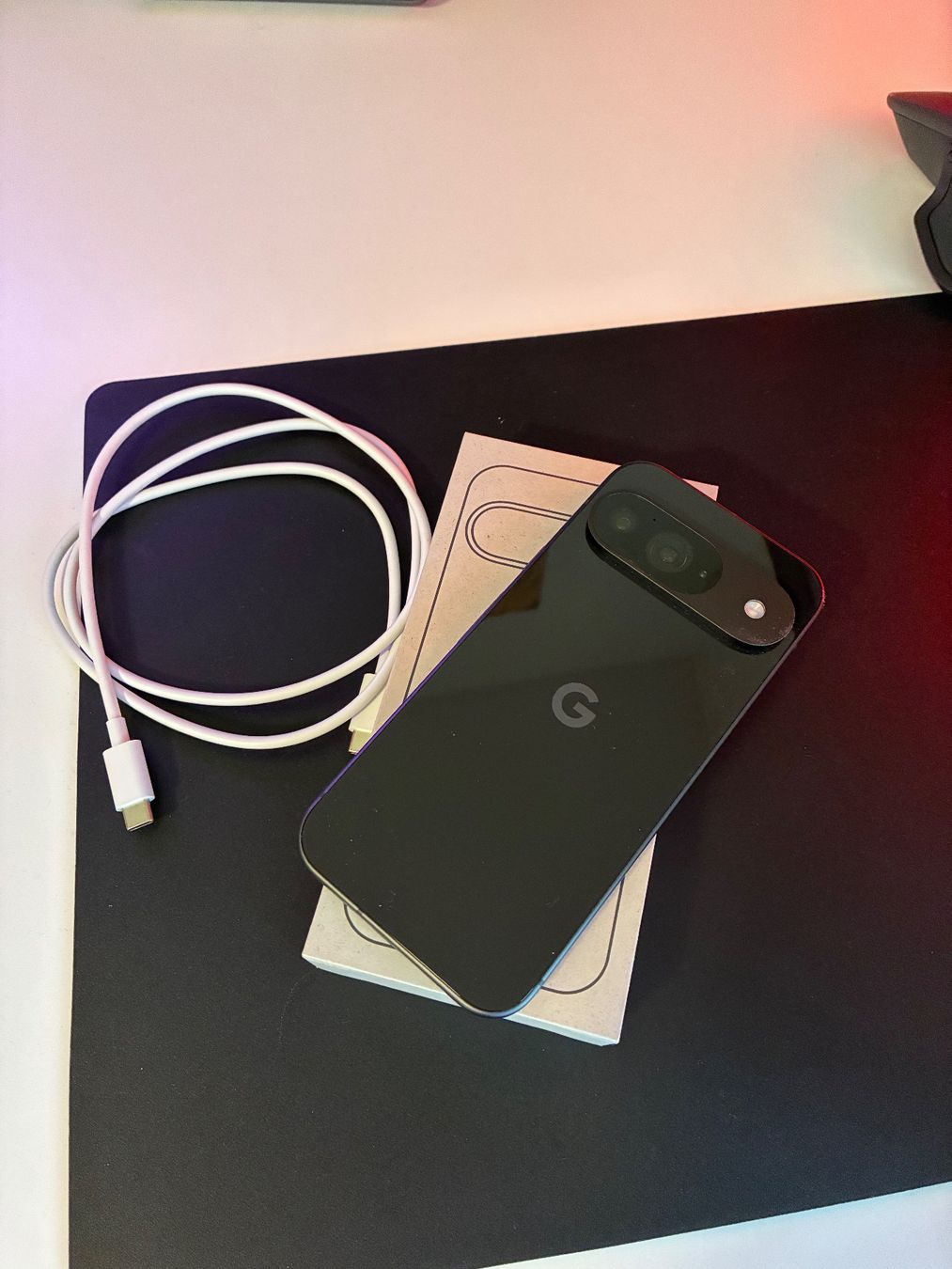 Google Handys / Smartphones: Google Pixel 9 128 GB, état neuf 10/10 sous garantie – Neu (gemäss Beschreibung) aus Bernex von blackno1