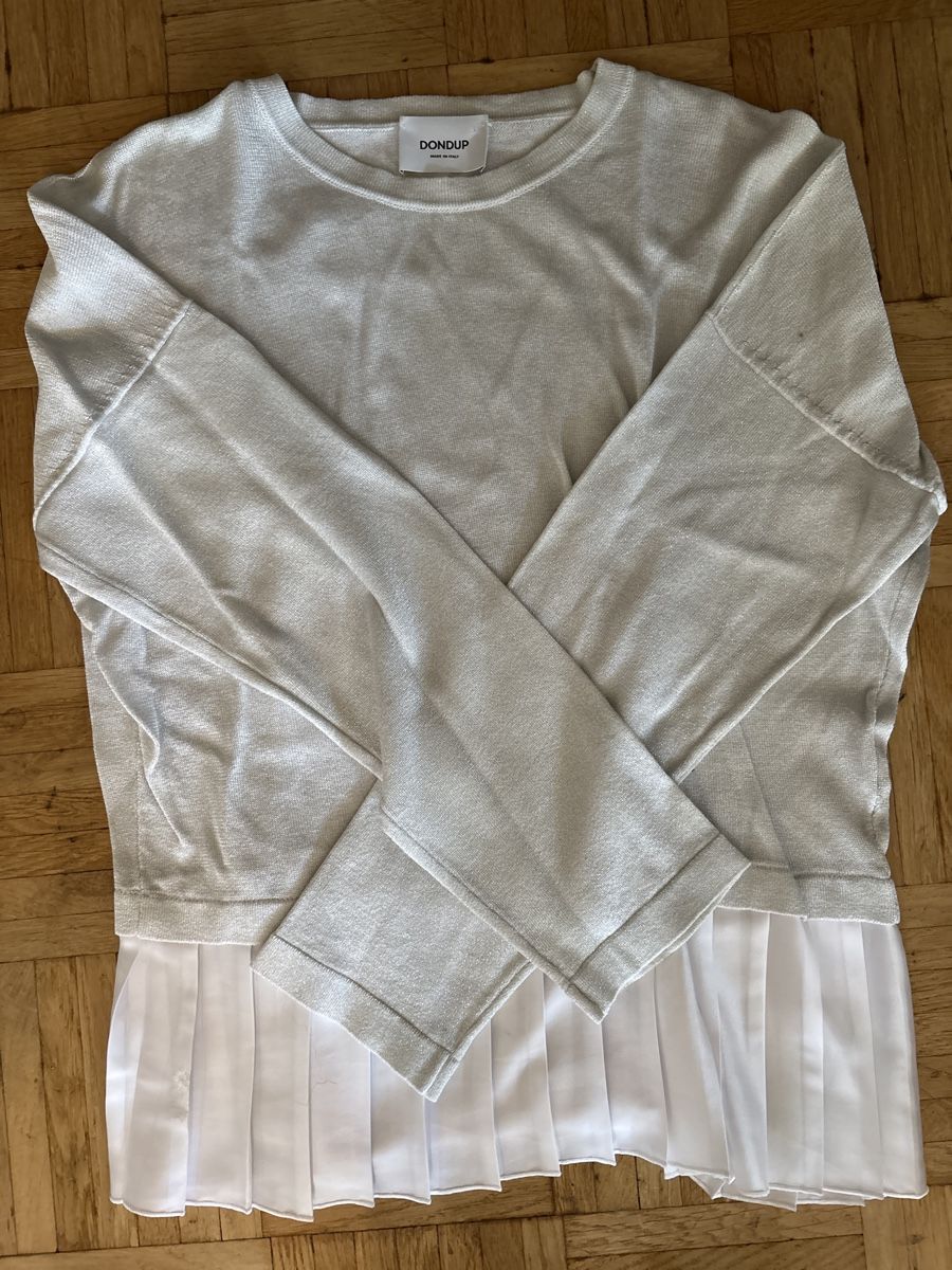 Pulls & Sweat-shirts: DONDUP Pullover mit Plissee-Besatz – Neuf (Voir description) à Flims Dorf par chauy
