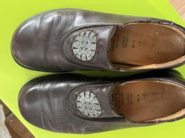 Schuhe Think braun Leder Grösse 38