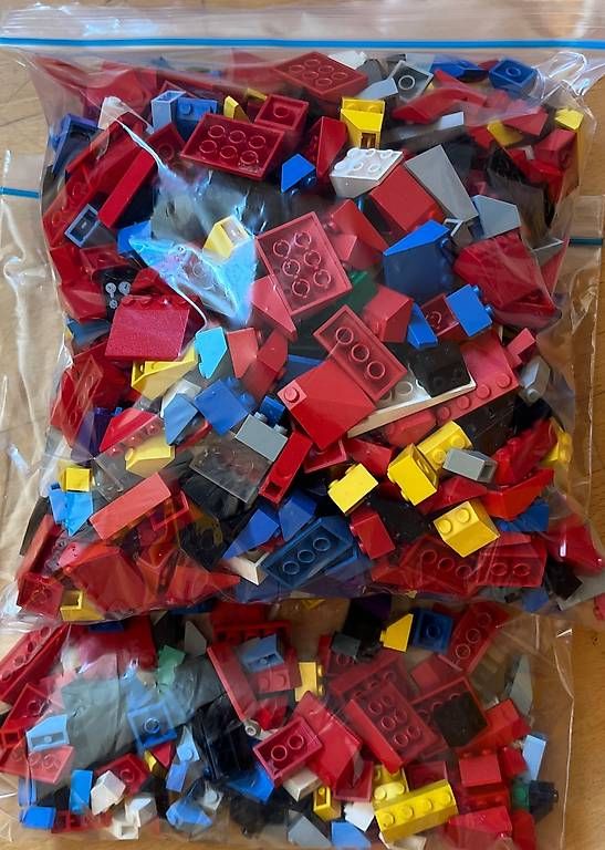 Kit di costruzioni: Lego sortiert 1230g – Usato da Grenchen venduto da mammamia25