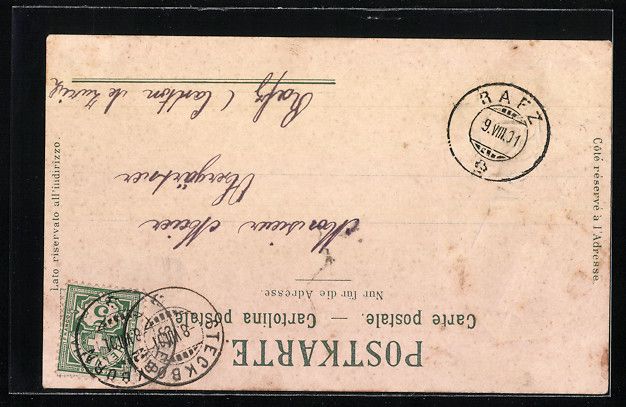 Cartes postales: Präge-Lithographie St. Gallen, Ritter m – D'occasion à Berlin par bartko-reher 1