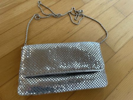 Silberne Tasche
