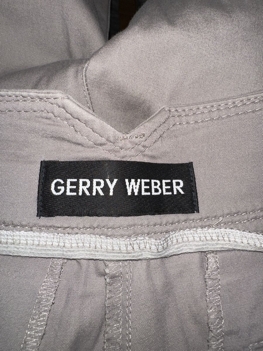 Gerry Weber Hosen: Gerry Weber Hose, Gr. 34, Beige einf. Bundweite ca. 36 cm – Gebraucht aus Heiden von fam_797q 1