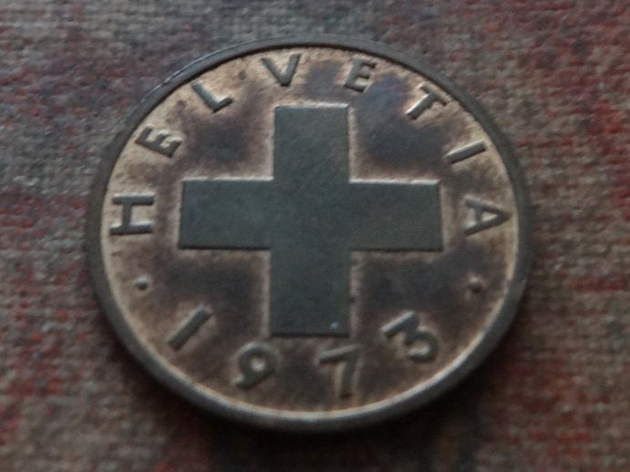Tutti le monete: 1 Rp. 1973  (B) – Usato da Romanel-sur-Lausanne venduto da Swift13