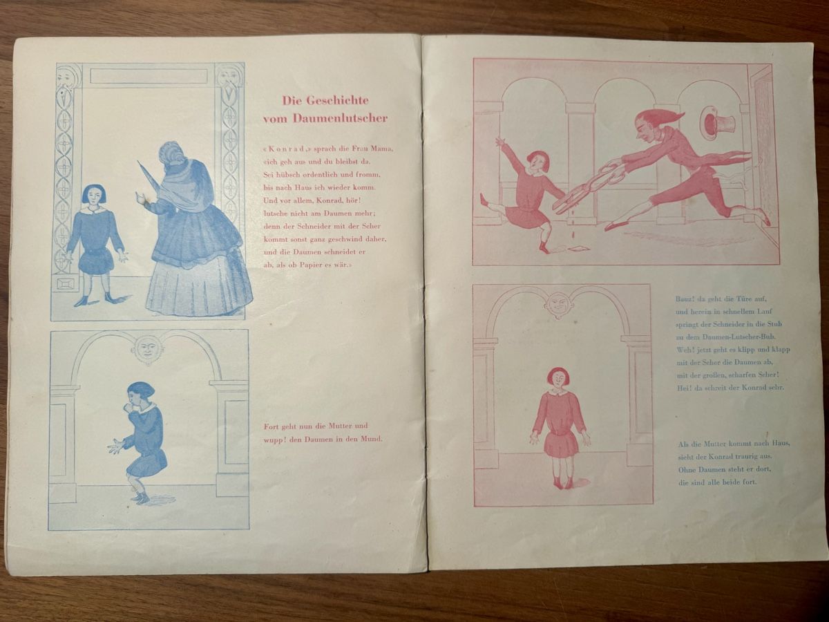 Fumetti: Struwwelpeter Buch illustriert antik – Usato da Basel venduto da pat_7vp2 3