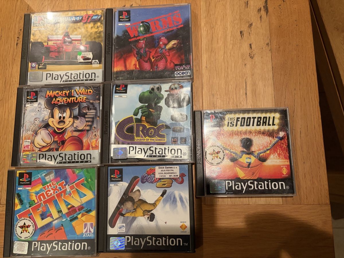 Giochi: Jeu PlayStation 7 jeux – Usato da Echallens venduto da leo_dk2d