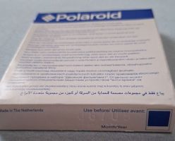 Polaroid film box