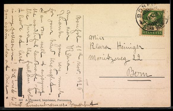 Cartoline postali: AK Bonfol, Vue générale – Usato da Berlin venduto da bartko-reher 1