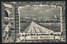 Grusskarten-AK Kappeln /Schlei, Hafenans
