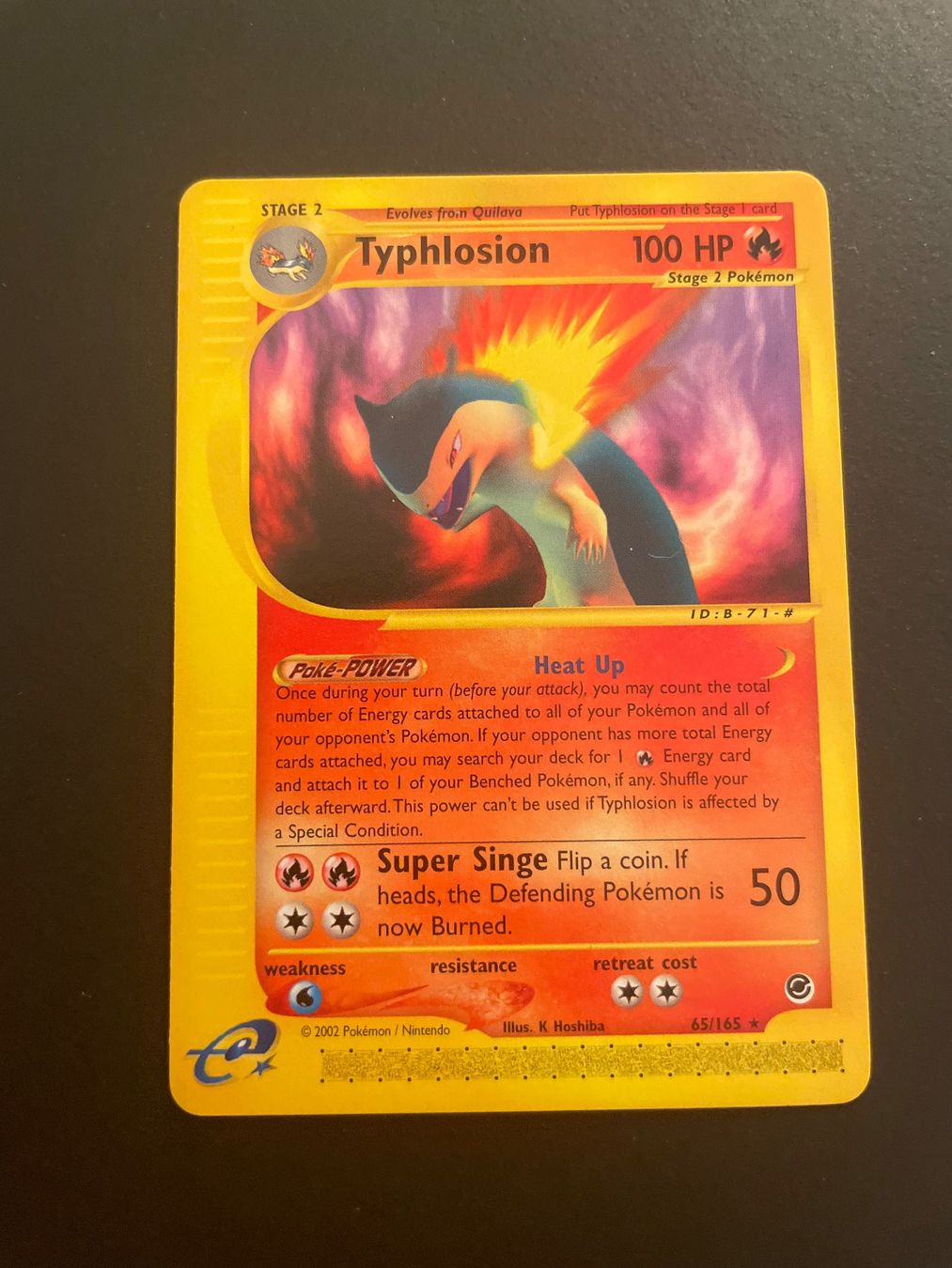 Pokémon Cartes à collectionner: Typhlosion Expedition 65/165 – D'occasion à Zürich par pokemon_cards