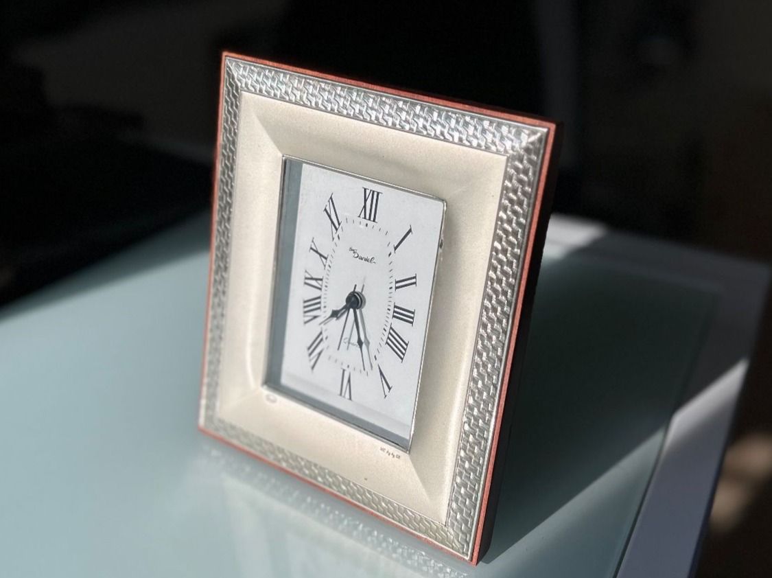 Orologi: Silberne Tischuhr – Usato da Zürich venduto da maxsalezzen