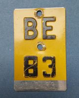 Velonummer / Fahrrad Nummer 1983 BE Kanton Bern