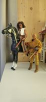 Mattel Big Jim 70er: Winnetou & Old Shatterhand + Pferd