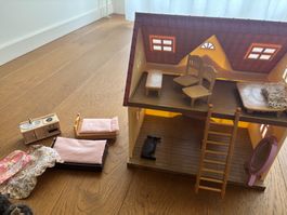Sylvanian families maison - avec herissons