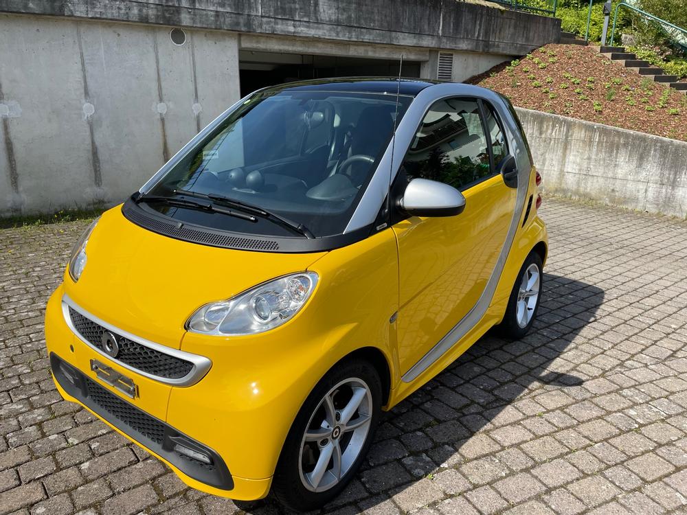 Smart Coupé Puls 71PS mhd gelb/silber Jg. 2013 53'000 km