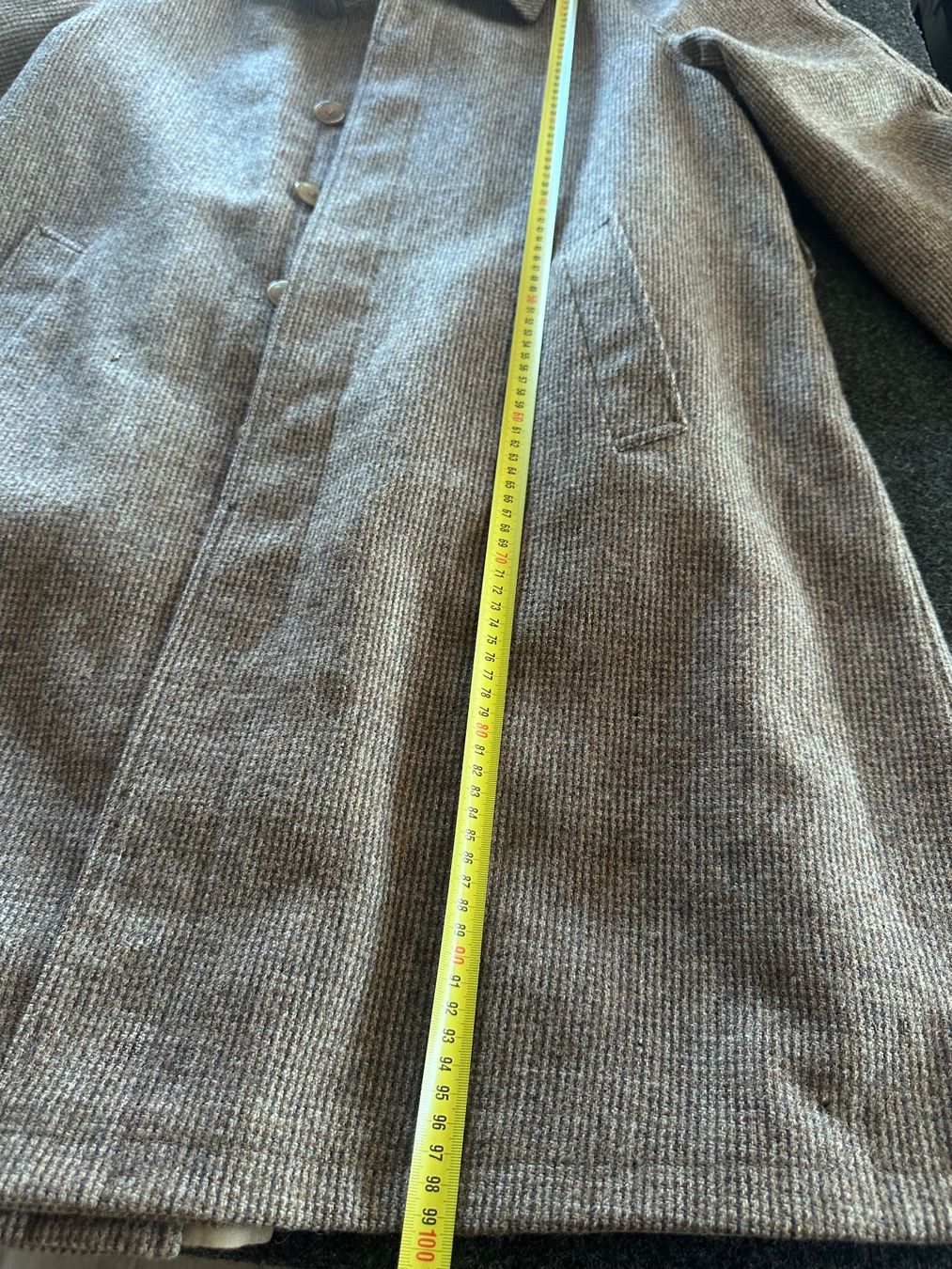 Cappotti: Reversible wool trench beige braun – Usato da Vevey venduto da ledidream 9